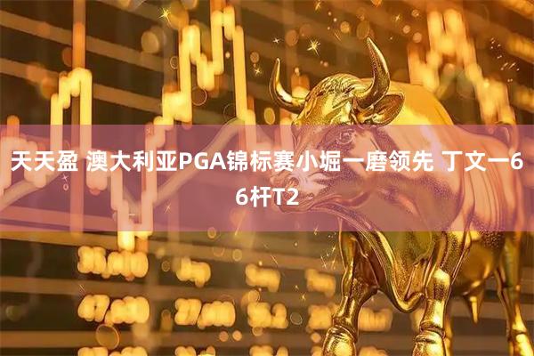 天天盈 澳大利亚PGA锦标赛小堀一磨领先 丁文一66杆T2