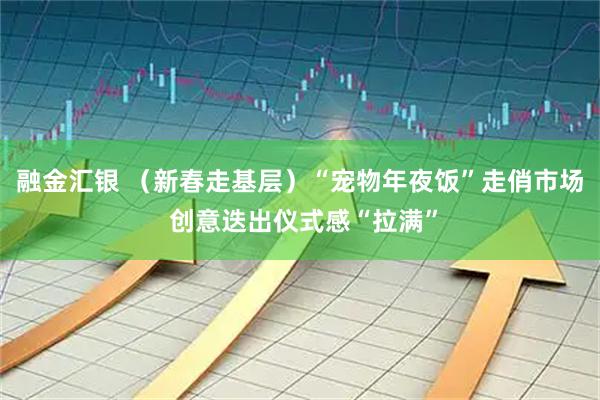 融金汇银 （新春走基层）“宠物年夜饭”走俏市场 创意迭出仪式感“拉满”